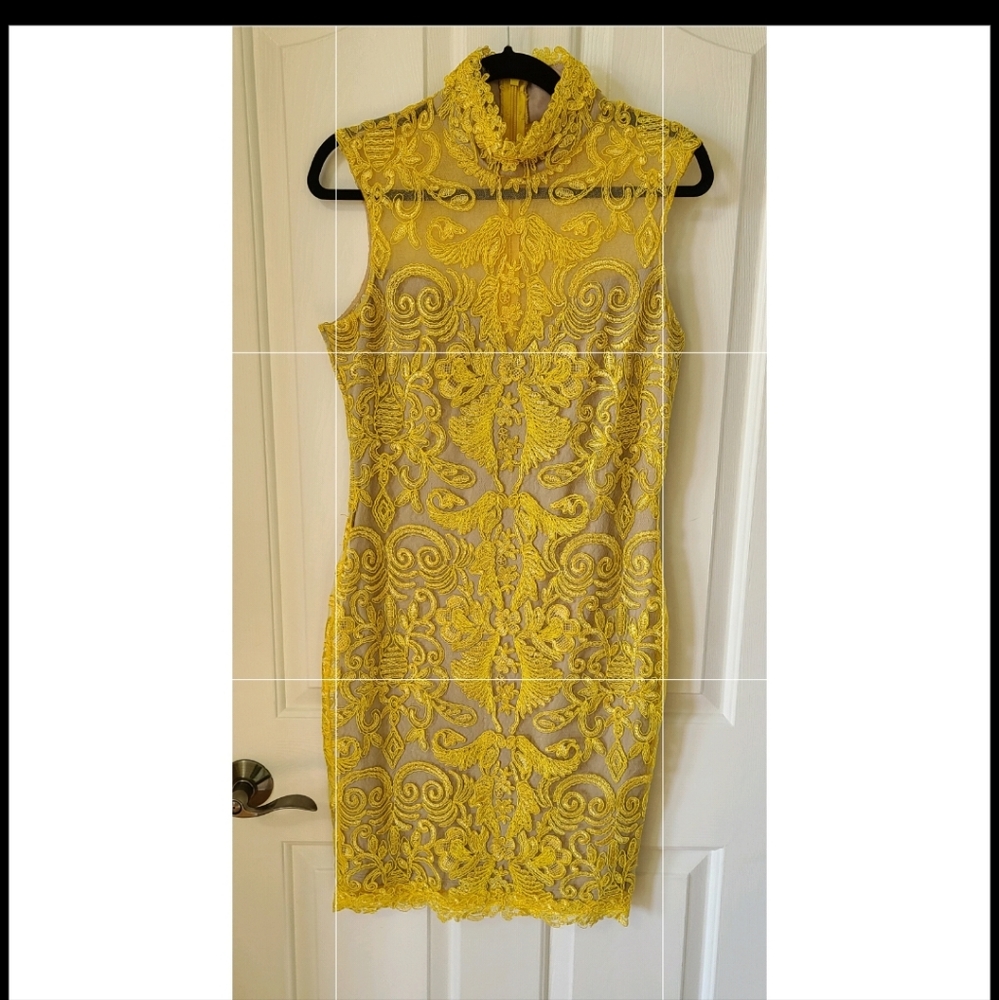 Yellow dress